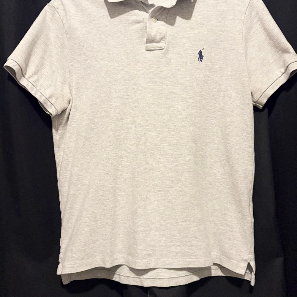 Polo by Ralph Lauren Light Gray Polo Shirt